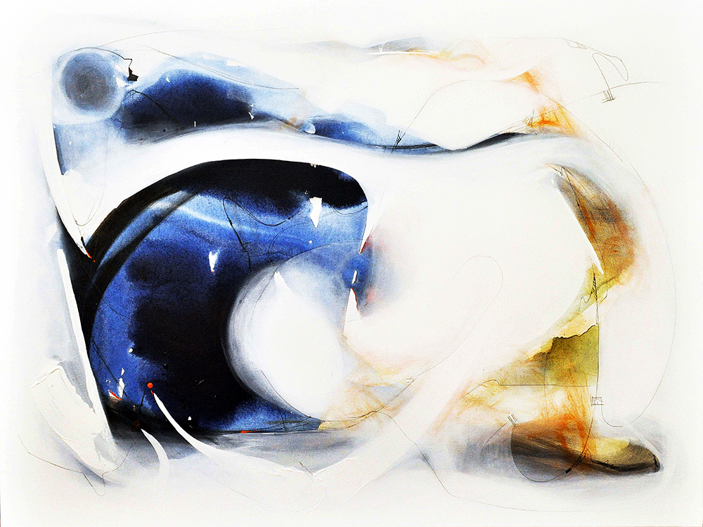 Touch - Acrylic On Canvas by Archana Yadav