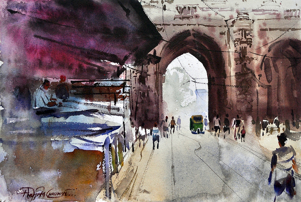Watercolour painting by Artist