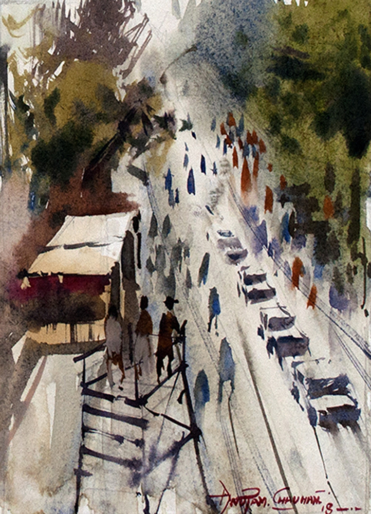Watercolour painting by Artist