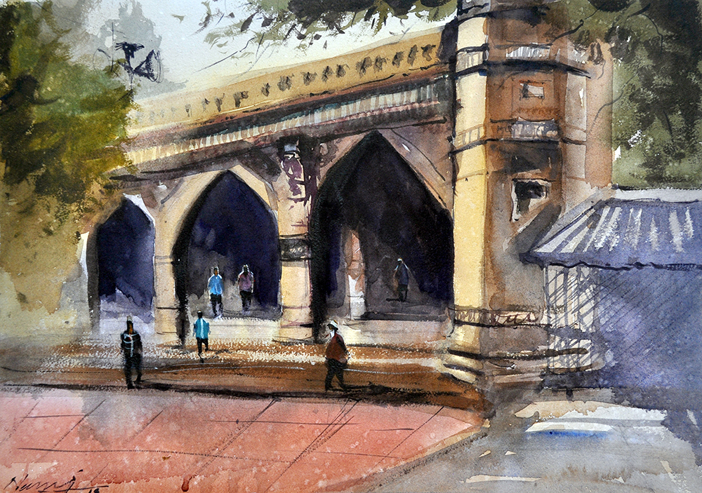 Watercolour painting by Artist