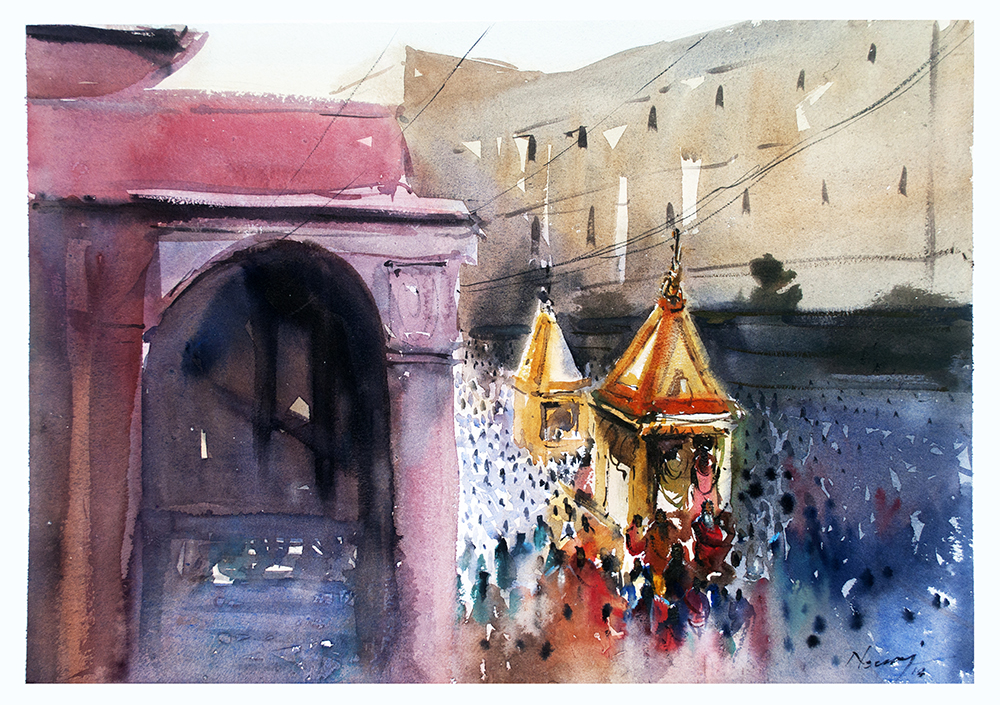 Watercolour painting by Artist