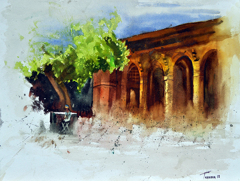 Watercolour painting by Artist