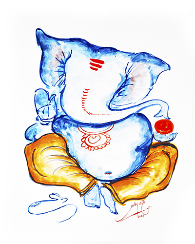 Ganapati By Prashant Khare.