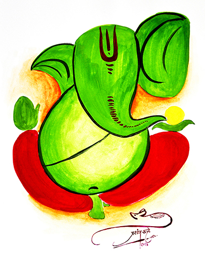 Ganapati By Prashant Khare.