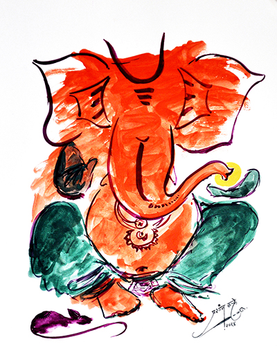Ganapati By Prashant Khare.