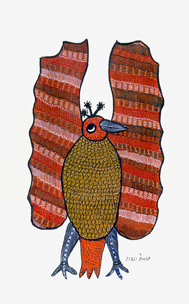 Gond Art By Raj kumar Shyam