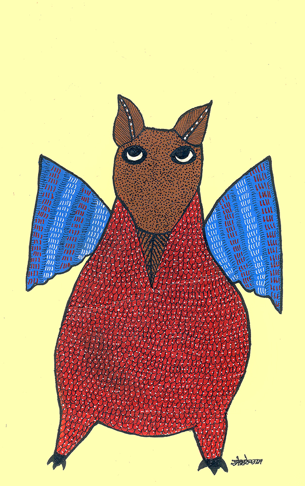Gond Art By Raj kumar Shyam