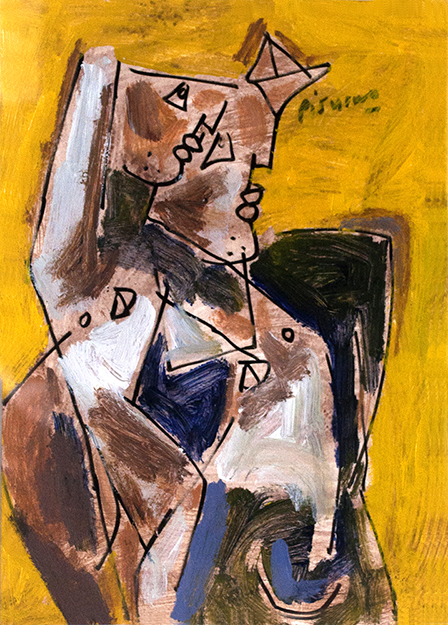 Small Painting By Pisurwo (Jitendra Suralkar)