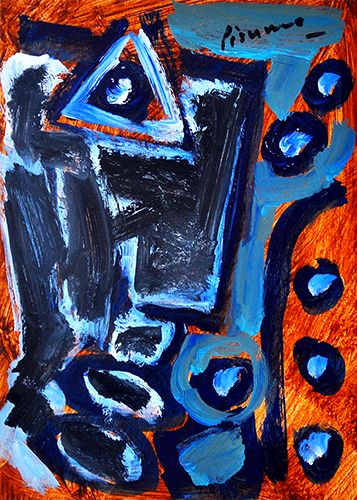 Small Painting By Pisurwo (Jitendra Suralkar)