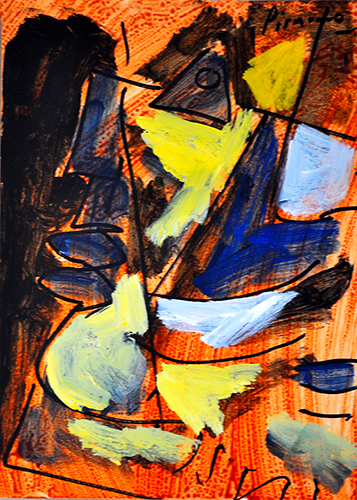 Small Painting By Pisurwo (Jitendra Suralkar)