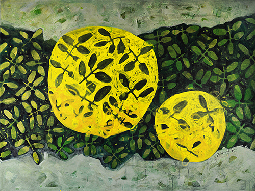 Untitled - Acrylic On Canvas by Dr. Sonali Chavhan