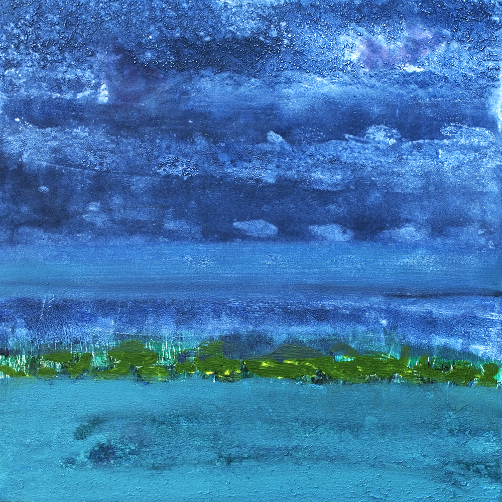 Landscape - Acrylic On Canvas by  Vandana Parmar