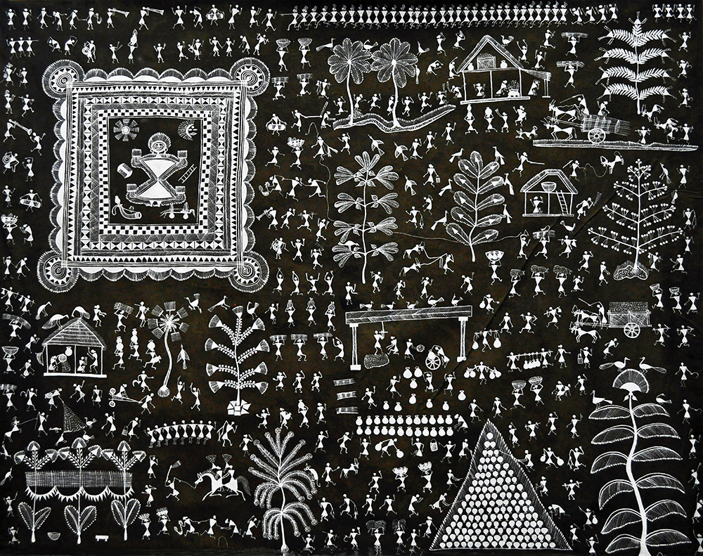Epoch - Warli Painting by Ganesh Wangadd