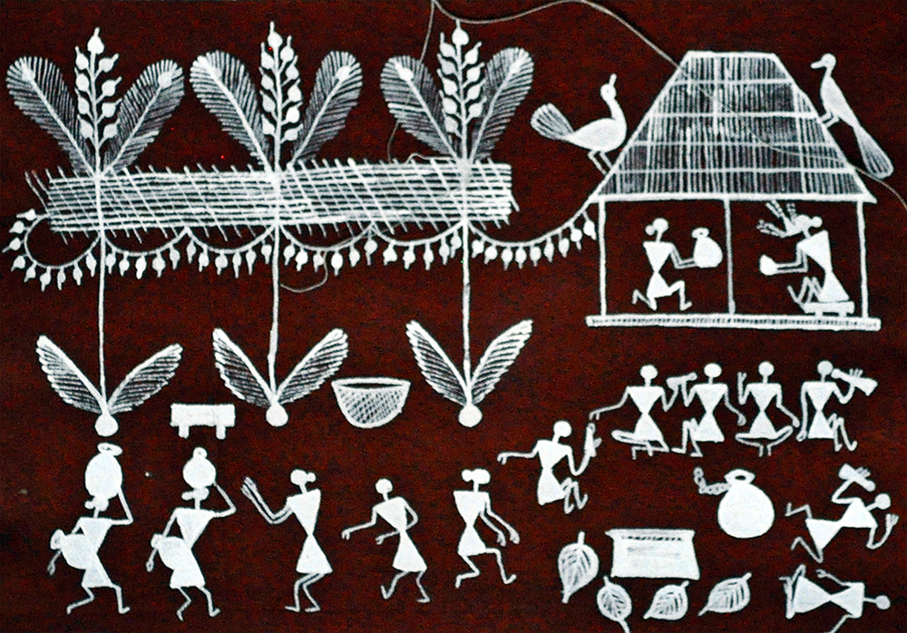 Practice - Warli Painting by Ganesh Wangadd