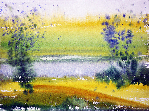 Landscape By Sangeeta Gada.